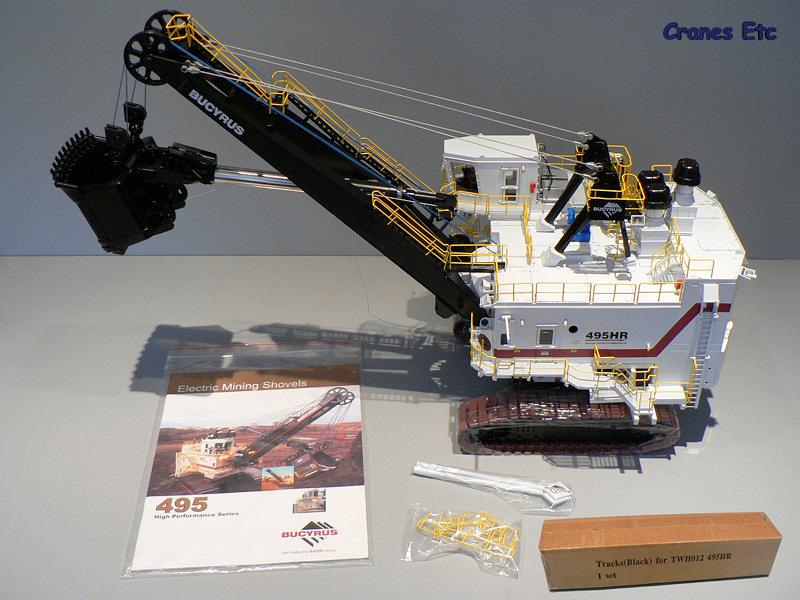 TWH-012 Pala Minera Bucyrus 495HR Escala 1:50 (Modelo Descontinuado) - KATZER