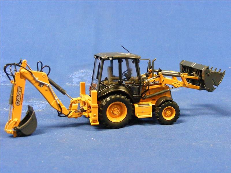 UH8079 Retroexcavadora Case 580 ST Escala 1:50 (Modelo Descontinuado) - KATZER