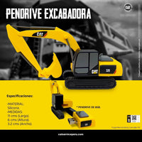 Thumbnail for USB Excavadora Caterpillar 320 8GB - KATZER