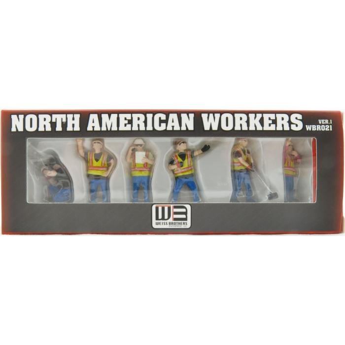 WBR021 Trabajadores Diorama a Escala 1:50 - KATZER