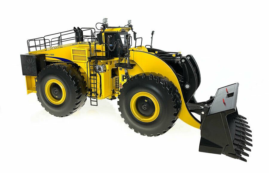 WBR025S-1920 Cargador de Ruedas P&H L-1850 Smaller Bucket Escala 1:50 (Letourneau) - KATZER