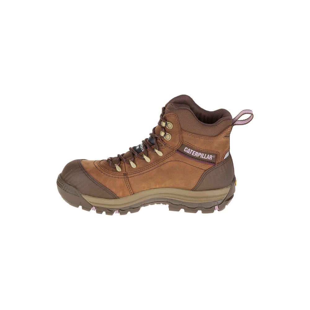 Zapato Industrial Caterpillar Ally 6" WP CT Brown P90760 - KATZER