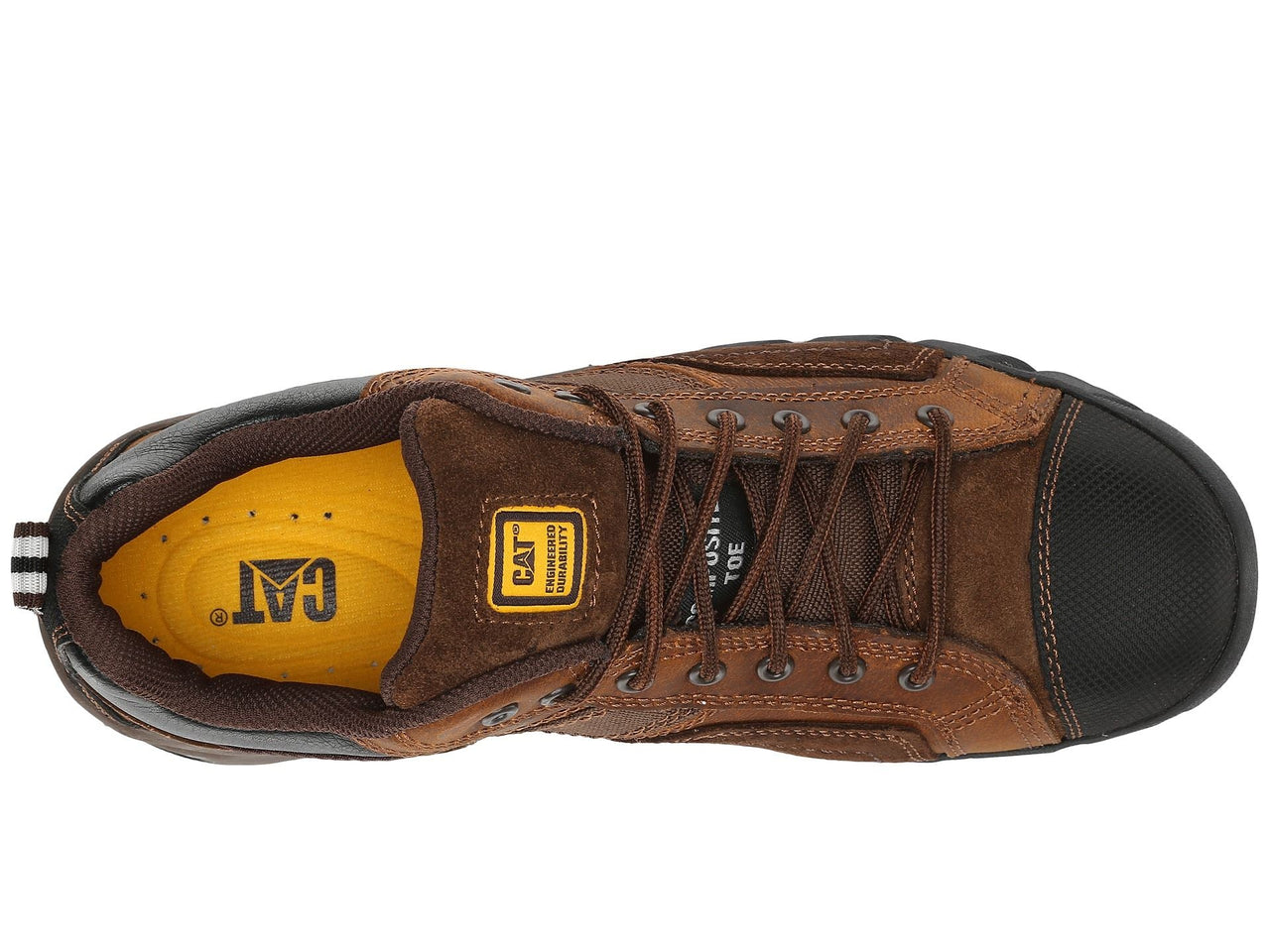 Zapato Industrial Caterpillar Argon CT Dark Brown P89957 - KATZER