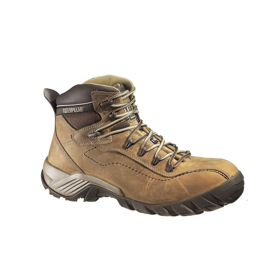 Zapato Industrial Caterpillar Nitrogen CT Dark Beige P712538 - KATZER